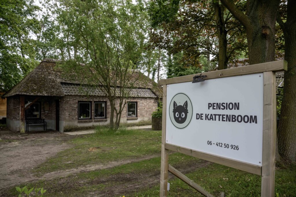 Vooraanzicht pension de Kattenboom